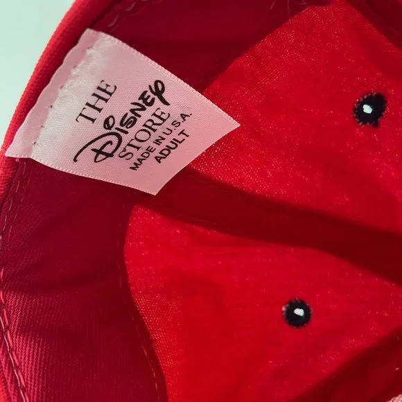 Vintage Disney Store Mickey Mouse Brave Little Tailor Snap Back Adult Hat Cap - Picture 8 of 8